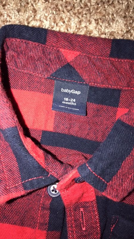 Size 18-24 months flannels