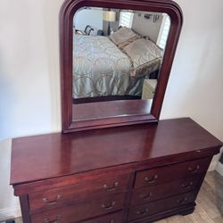 Real Wood Full Bedroom Furniture Set