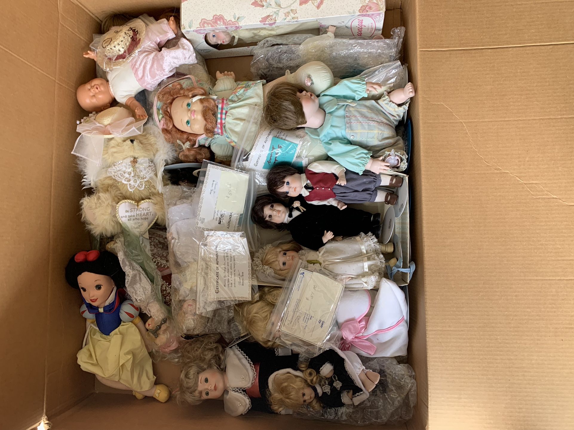 Unique Porcelain Doll Collection