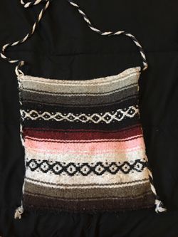 Poncho crossbody