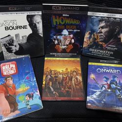 4K Blu-rays 