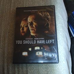 You Should Have Left Dvd