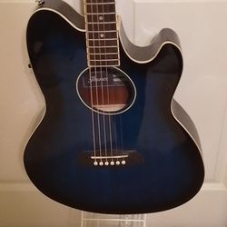 Ibanez TCY10E-TBS Talman acoustic/electric guitar - Blue