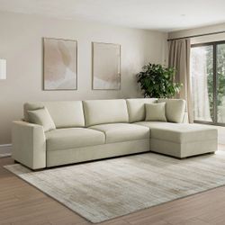 Thomasville Camlin Convertible Sleeper Sectional with Chaise — brand new in box