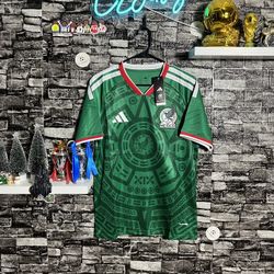 2026 Mexico Home Jersey (Fan Version Long Sleeve)