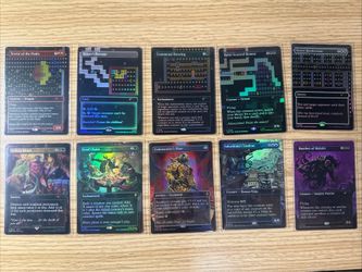Magic the Gathering Secret Lair Foil Lot of 34
