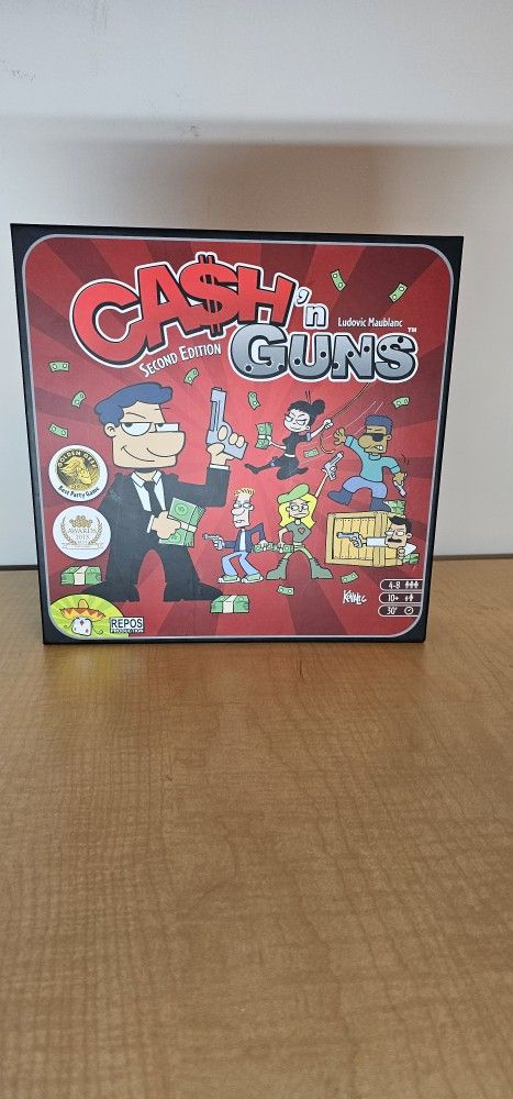 Cash And Guns Board Game 2nd Ed