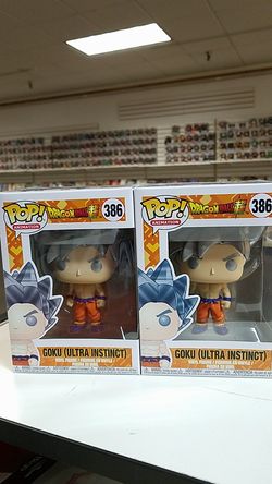 Goku ultra instinct exclusive dragon ball z funko pop