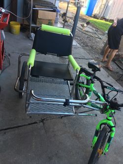 As Is Tricycle Bike With Electric Motor 