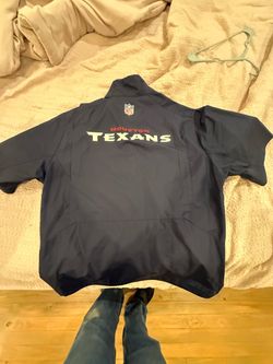 Nike Houston Texans Short Sleeve Quarter-Zip Jacket