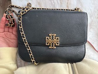 Tory Burch Black Leather Crossbody Bag