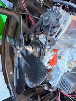 Small Block Chevy V-Belt Accessory Drive Setup - Complete