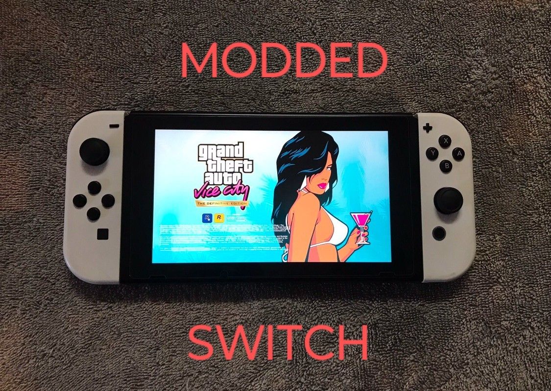 Nintendo Switch Mod Loaded With 7500 Games