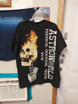 Travis Scott Astroworld Tour 2018 Festival Black T-Shirt