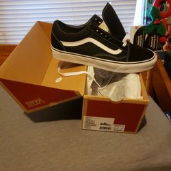 Vans 10.5 New Black 