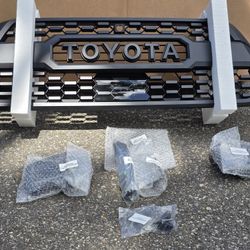 OEM New Toyota TRD Pro Grille with Radar Detection accessories