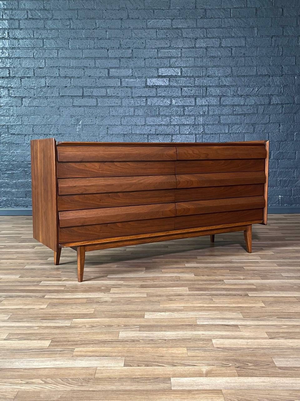 Mid-Century Modern “1st Edition” Walnut Dresser by Lane, c.1950’s - Delivery Available