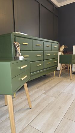 Vintage Keller Mid-Century Modern Bedroom Set – Professionally Restored