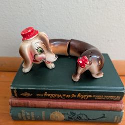 Vintage "Hi Friend" Dog Salt And Pepper Shakers 
