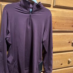 Lululemon Brand New mens Half Zip Long Medium