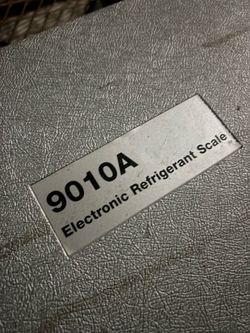 REFRIGERANT SCALE