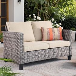 Patio Sofa Patio Couch Patio Loveseat Brand New Inside The Box Outdoor Patio Furniture Set 🆕🚎🛺🆕