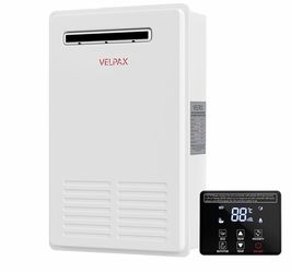 Propane Tankless Water Heater Outdoor,5.26GPM 20L Outdoor,Instant Hot Propane Gas Water Heater with Celsius Digital Display,Multi-Protection