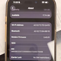 iPhone 15 Pro Navy Blue 