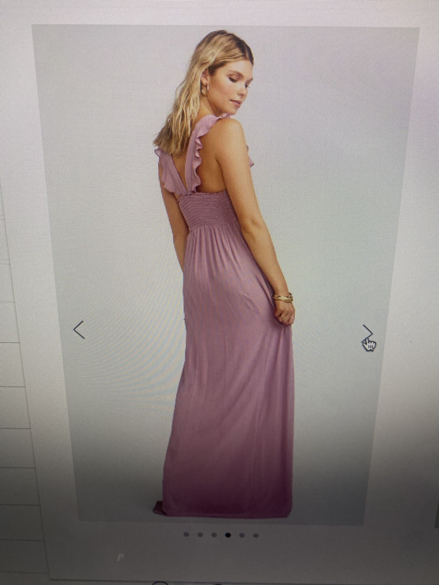 knee length dresses for ladies Winnie Maxi Dress, in Postcards from Italia main image 1