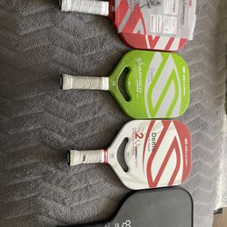Selkirk & CRBN pickleball paddle ( new and used ) please read description 