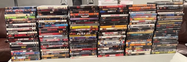 189 DVD’s & 5 Box Sets