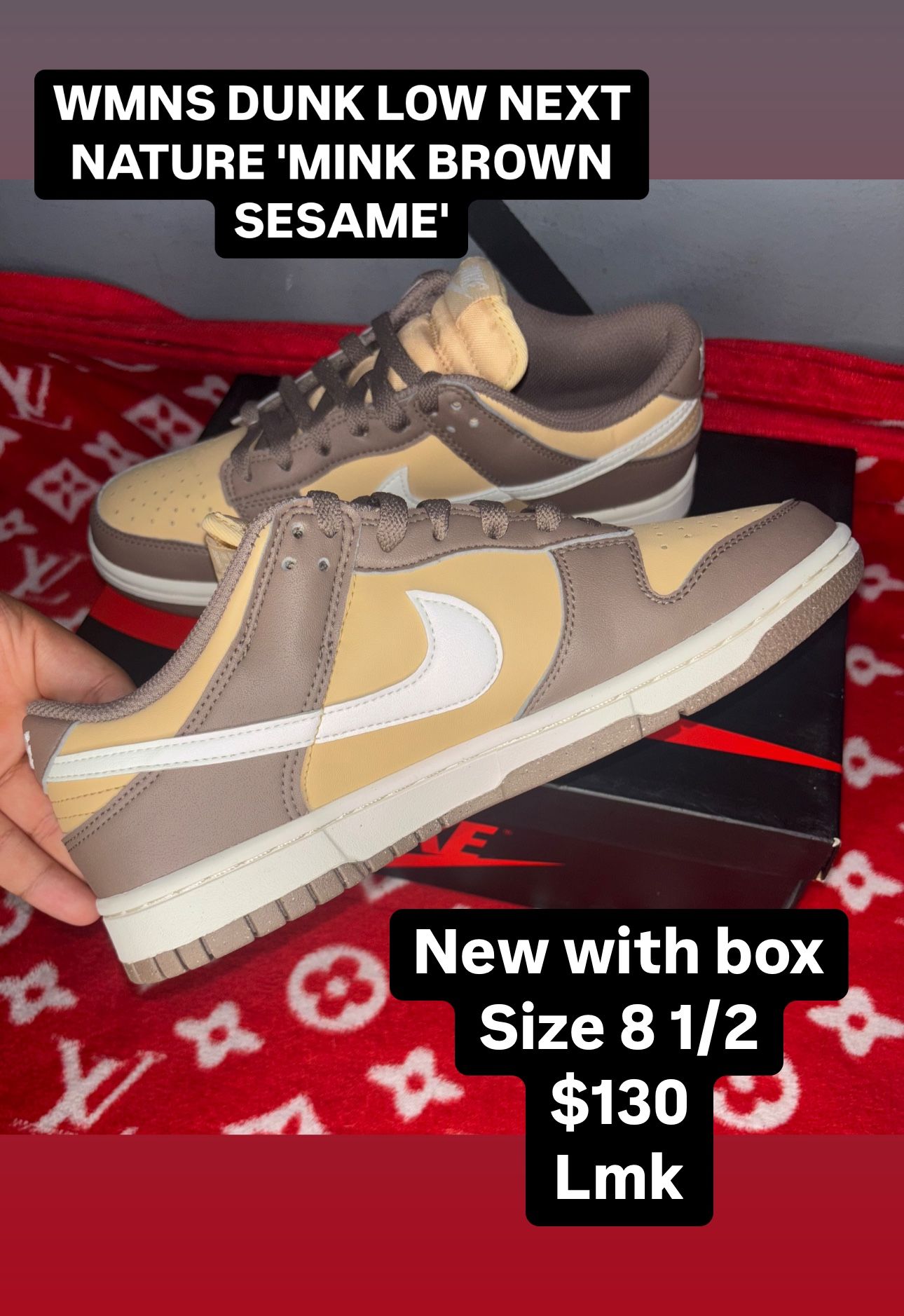 WMNS DUNK LOW NEXT NATURE 'MINK BROWN SESAME'