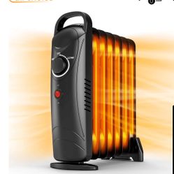 Air Choice Oil Heater, 700W Portable Electric Space Heaters 