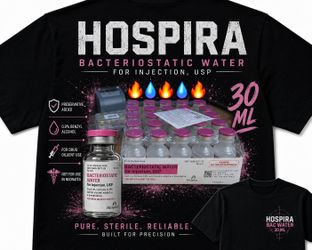 Hospira graphic t-shirt