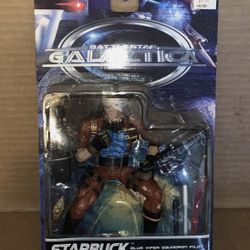 Vintage Battlestar Galactica Starbuck Action Figure Moc