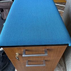 Filing Cabinet With Padded Seat
