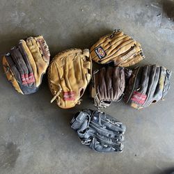 6 Rawlings Gloves Perfecto Conditions 