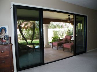 Vinyl Sliding doors & Windows - Aluminum Accordion folding Doors 