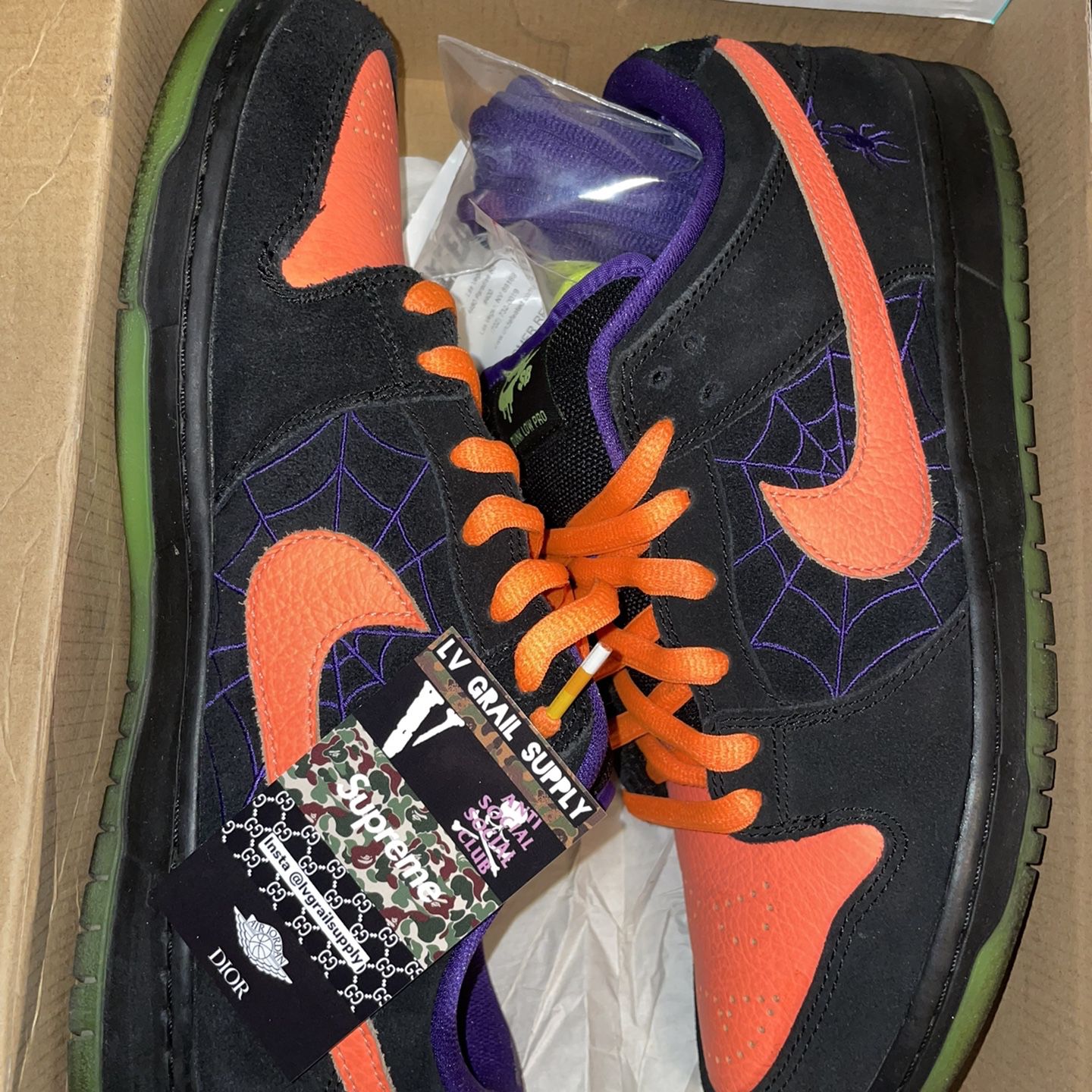 Nike SB Dunk Low Night Of Mischief Halloween Size 11 for Sale in Las Vegas,  NV - OfferUp