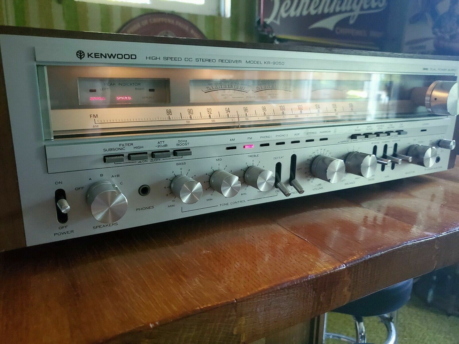 Very rare vintage Kenwood KR-9050