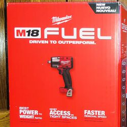 Milwaukee M18 FUEL 3/8” Mid-Torque Impact Wrench.❌PRICE IS FIRM❌PRECIO FIRME❌.