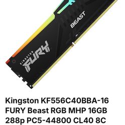  Fury Beast DDR5 Ram(Kingston)