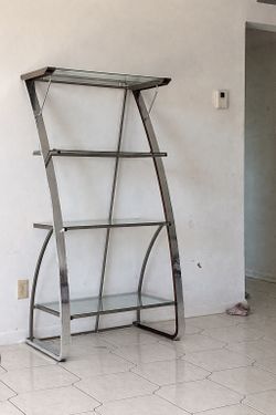 Grey Bookshelf