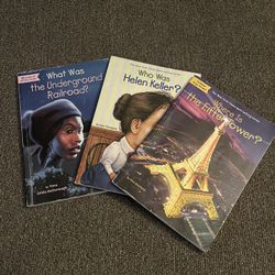 Who Was Book Bundle (NEED GONE IMMEDIATELY)