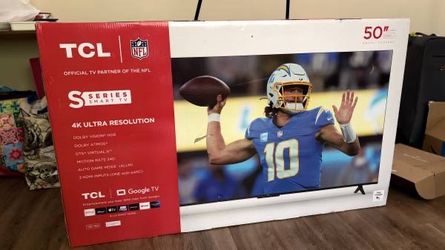 50" 4K UHD Smart TV with Google TV (like new in original box)