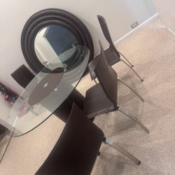 Dining Room Table And Mirror OBO 