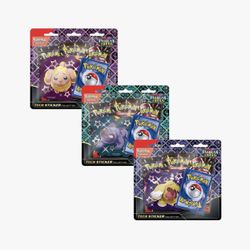 Paldea Fates 3 Pack Mint Sticker Set