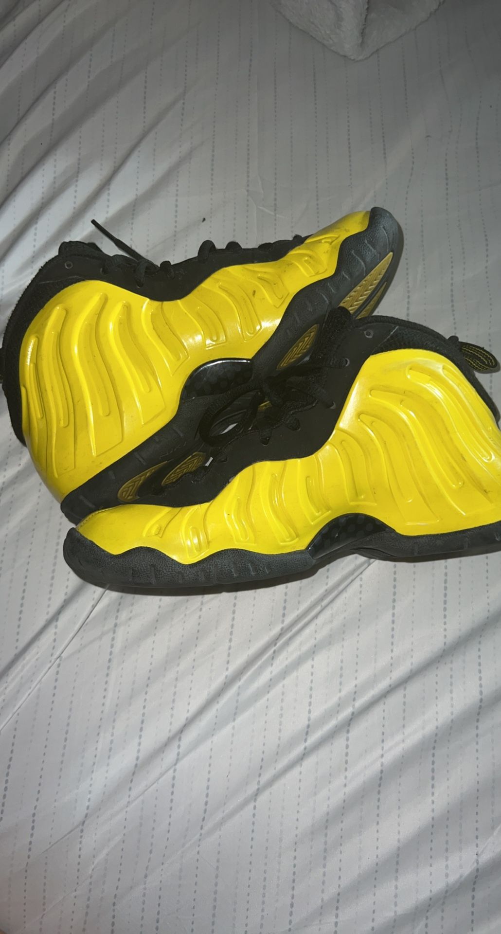 Wu-tang Optic Yellow Nike Foamposites