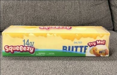 Squeezy Brand New In Box Butter Jumbo Squishy