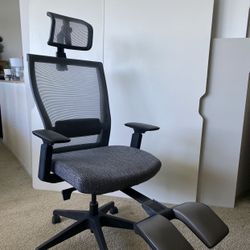 2020 Autonomous ErgoChair Core ®️ Office Chair With Headrest And Footrest 